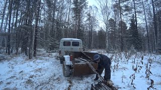 ОТКУДА ЗДЕСЬ ЭТОТ МЕТАЛЛ! НАШЁЛ В ГЛУХОМ ЛЕСУ МНОГО УЗКОКОЛЕЙНЫХ РЕЛЬС! СНЕГ И ХОЛОД МНЕ НЕ ПОМЕХА!