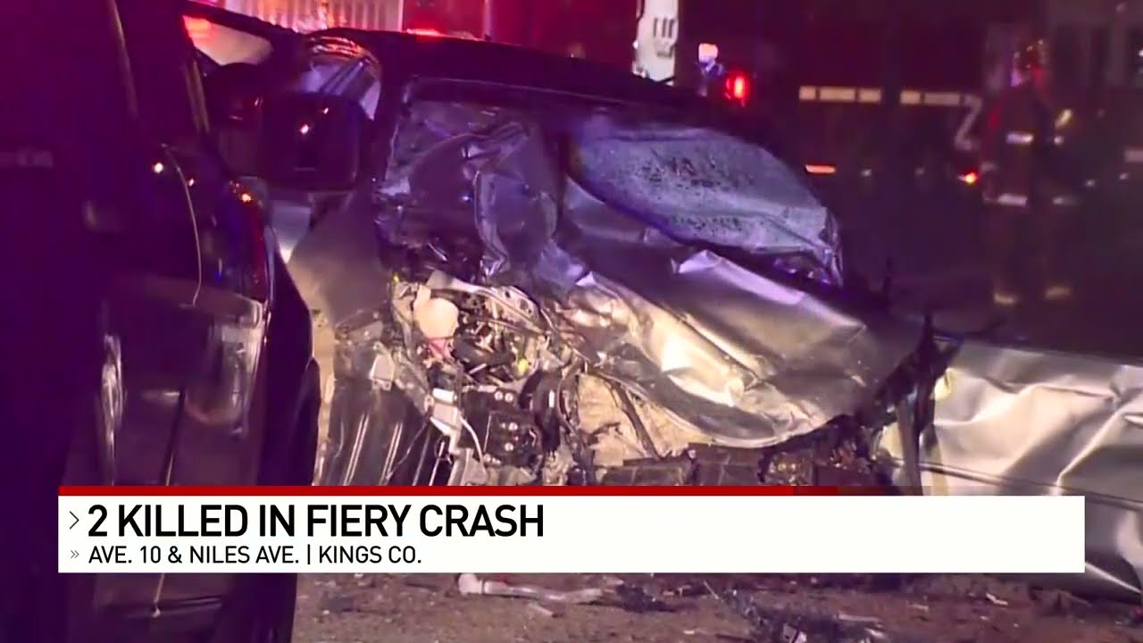2 killed in fiery crash near Corcoran YouTube
