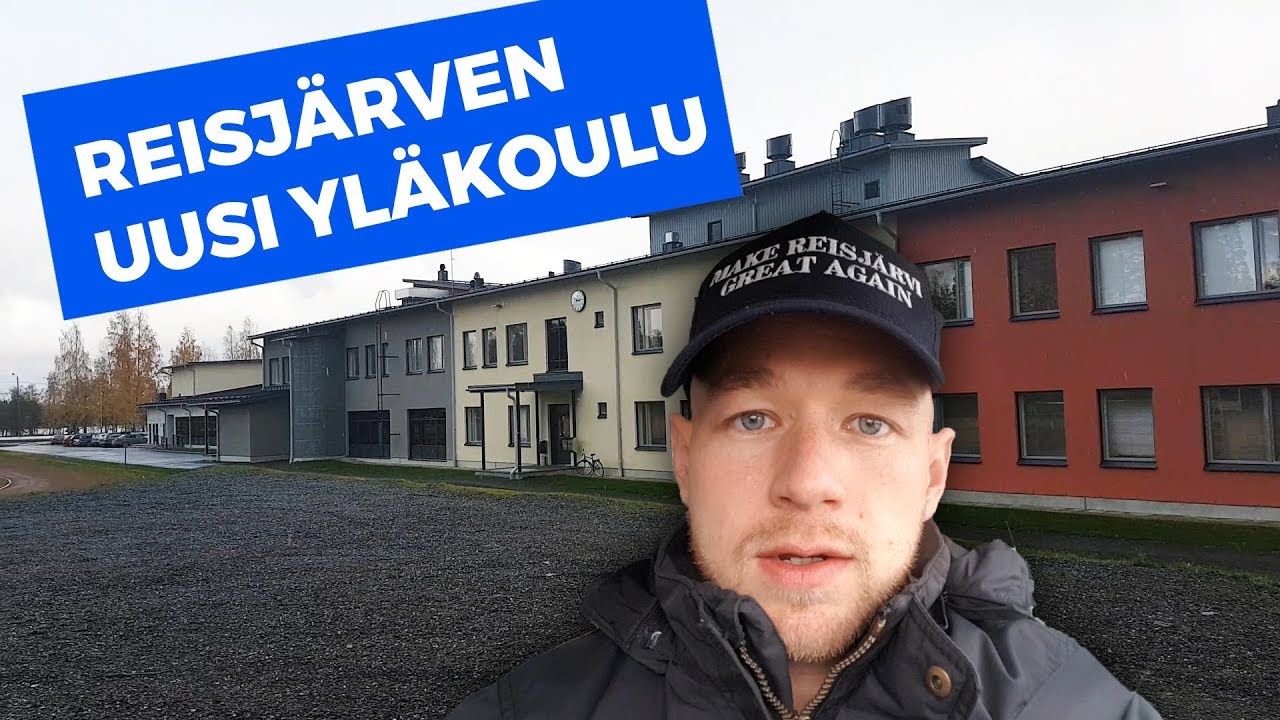 Vierailin Reisjärven uudella koululla