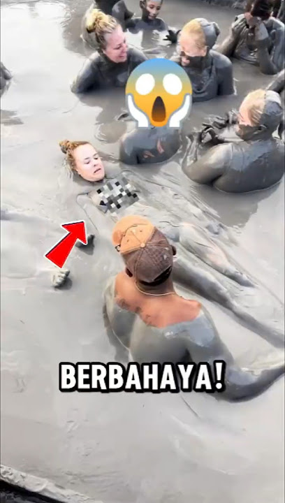 jangan berendam di kolam lumpur😱⁉️ #trending #shortsviral #ytshorts #fyp
