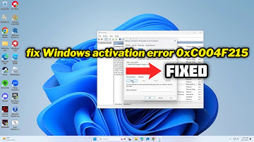 (FIXED) Windows activation error 0xC004F215