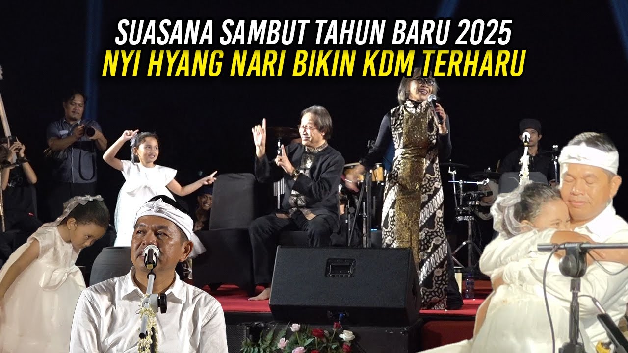 SUASANA SAMBUT TAHUN BARU 2025 | NYI HYANG NARI BIKIN KDM TERHARU