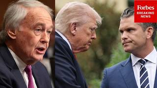 They re Doing It For The Rich And Powerful Markey Blasts Donald Trump And The Fox News Cabinet