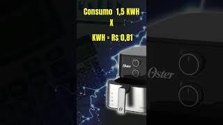 Quanto gasta de energia uma Air Fryer?