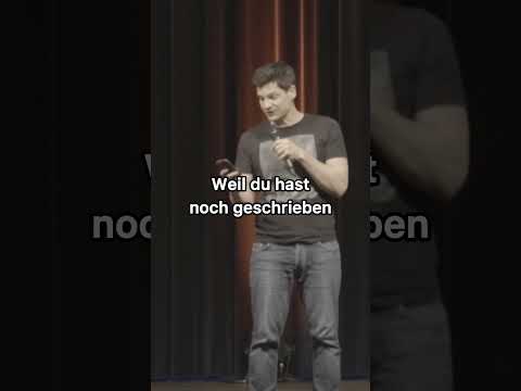 Comedian will keinen Ärger!