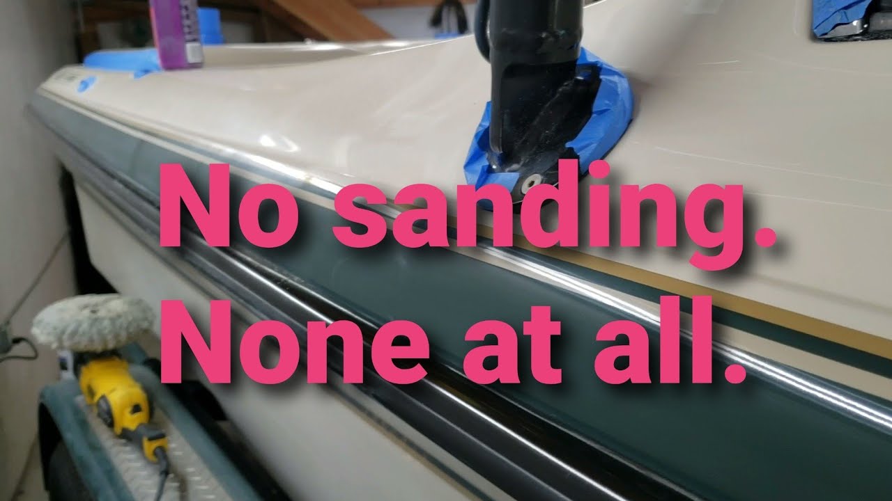 A slightly boring way to Save Thou$and$ on your boat detail. An option for the brave. Gelcoat work.