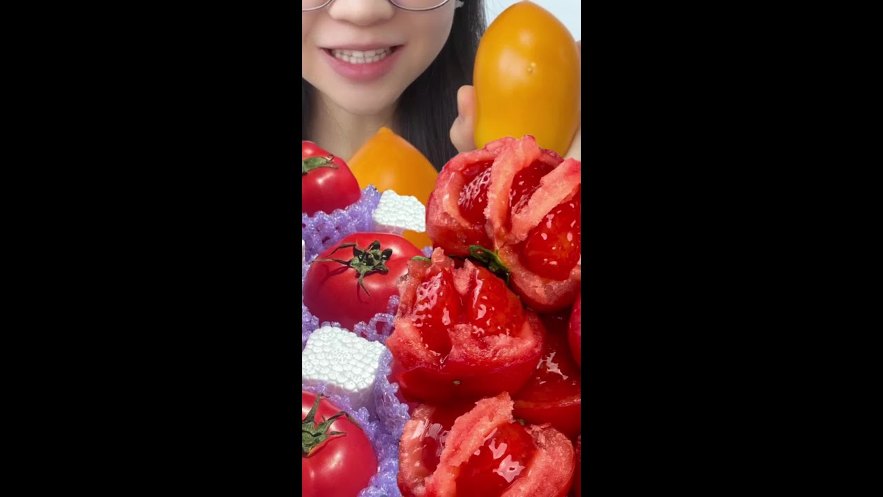 超全品种西红柿测评｜又见世面了！原来好吃的西红柿是用来生吃的！#新鲜应季水果 #西红柿 #番茄🍅 #我爱吃水果 #脆甜多汁