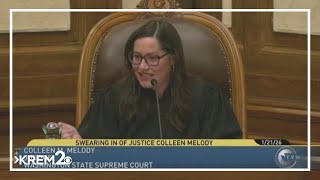 Spokane's Colleen Melody sworn into Washington State Supreme Court