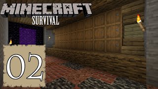 Making Myself at Home - Minecraft Survival 1.14 Lets Play Episode 2