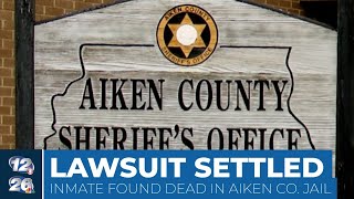 Aiken County Sheriff’s Office settles lawsuit after inmate death