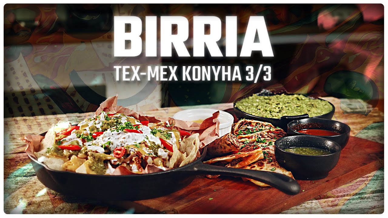 Majdnem BIRRIA TACO 🤯🌮  Fullos MEXIKÓI Party Tál 🥗 | Tex-Mex Konyha 3/3 🌵