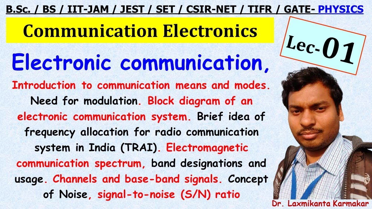 L1_Communication Electronics _Electronic Communication_Part-1 _ for SEM ...