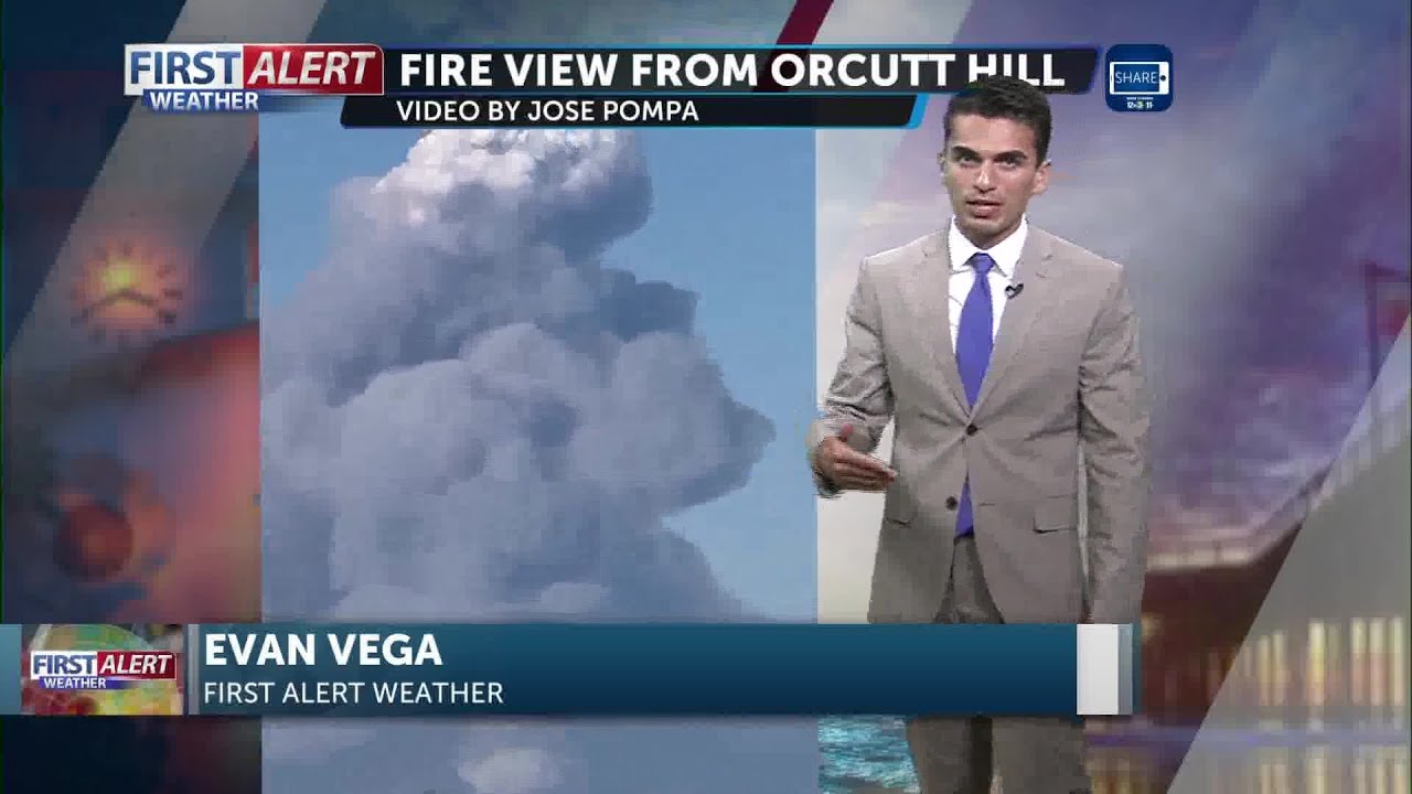 Warmer weekend, tracking Gifford fire & heat