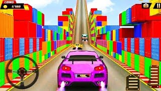 Impossible Stunts Driving - Action Car Racing 2020 #3 - Android IOS Gameplay screenshot 3