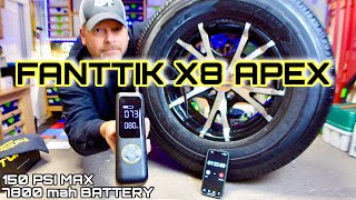 FANTTIK X8 APEX portable air inflator.  Highest rated air inflator on Amazon.....