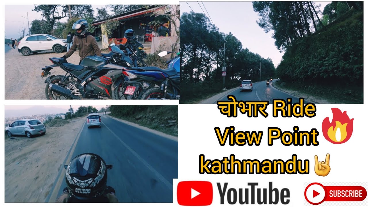 Chobhar Ride view point kathmandu .