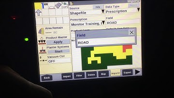 Variable Rate Upload to a Case IH Pro 700 Monitor