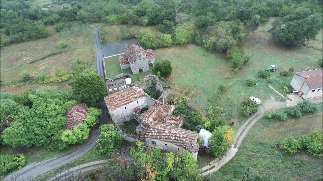 EGLISE de SOUSTELLE et son Château Gard Cévennes La Croix Clémentine 2019