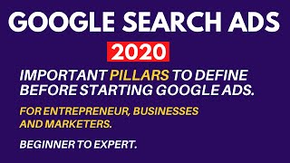Google search ads series (English) | #2 Before getting started