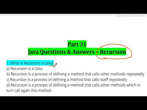 #31 Java Recursion