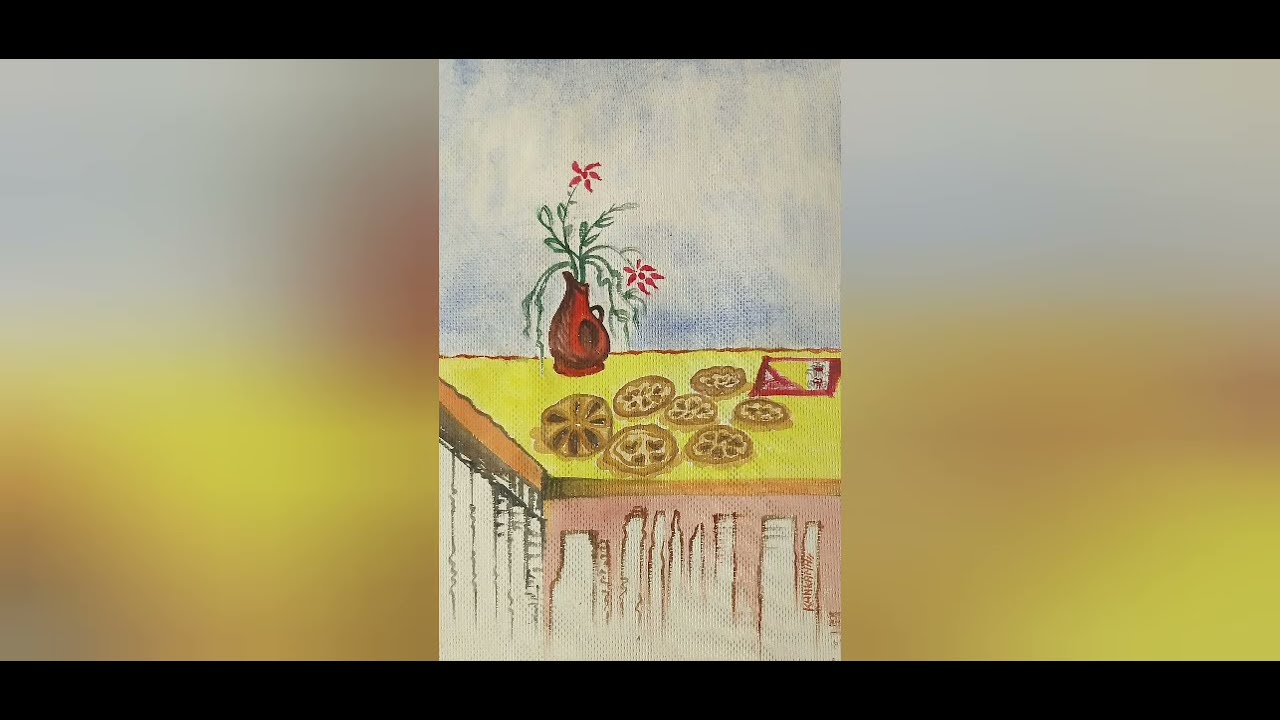 Holy See Flag Painting