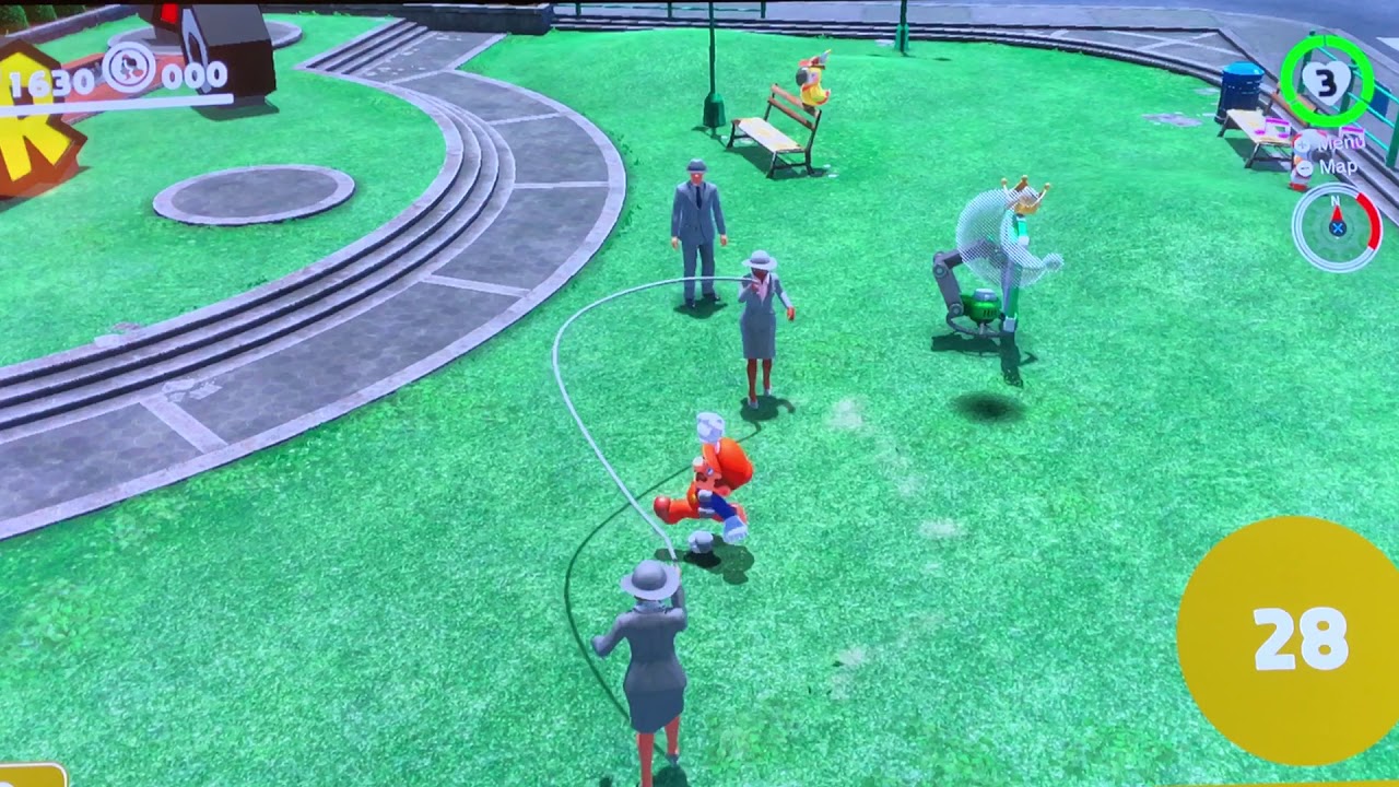 Mario Odyssey Jump Rope Glitch