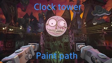 Disney Epic Mickey: Rebrushed Clock tower Boss Paint path