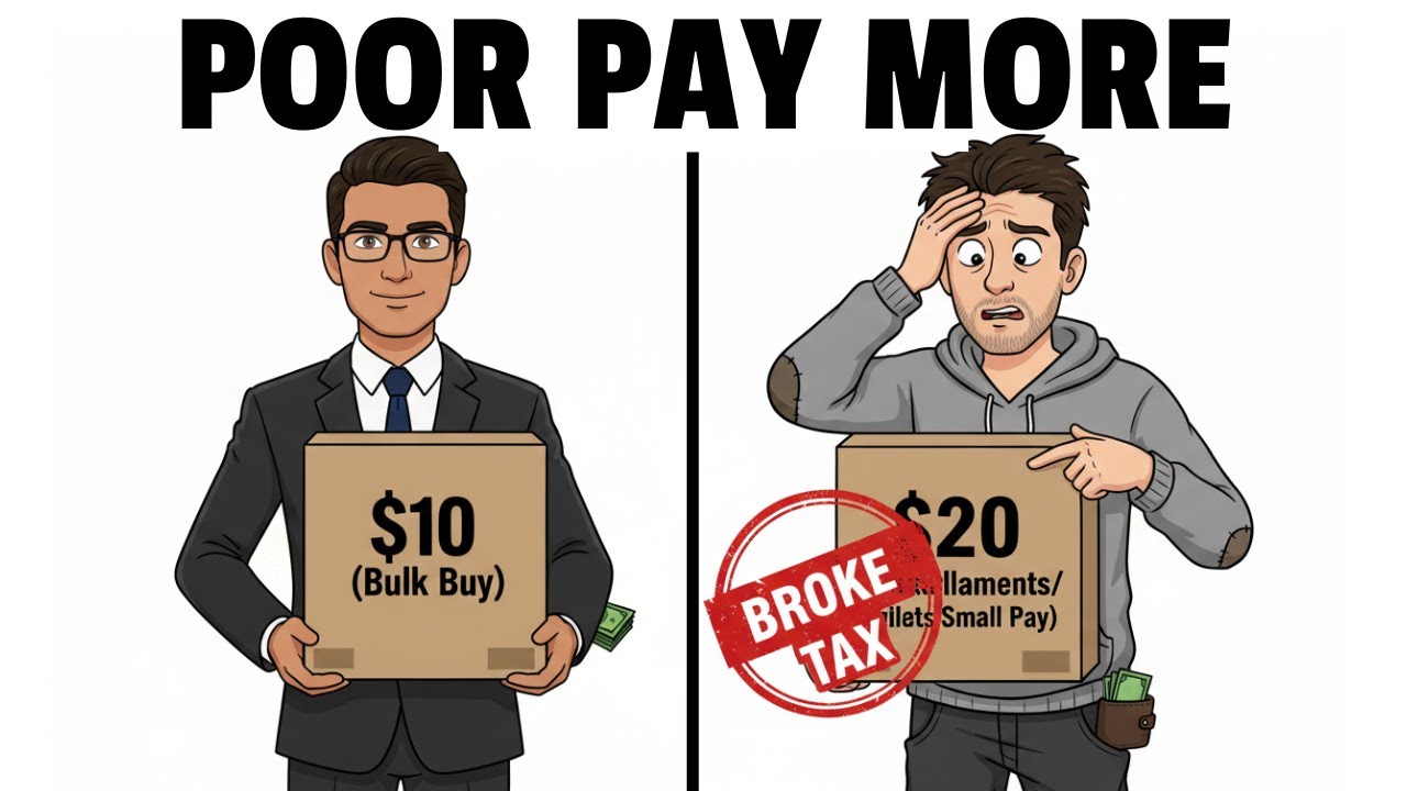 The Broke Tax: Why Poor People Pay 200% More for Everything
