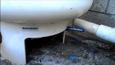 Backwashing a Pentair 4000 Series Filter 2000 Series