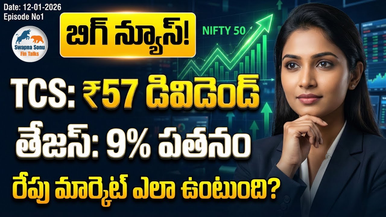 Daily Market News Ep1: TCS Bonanza, Tejas Loss & Q3 Results Calendar | Nifty Prediction for Tomorrow