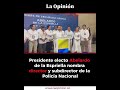 Presidente electo Abelardo de la Espriella nombró director y subdirector de la Policía Nacional