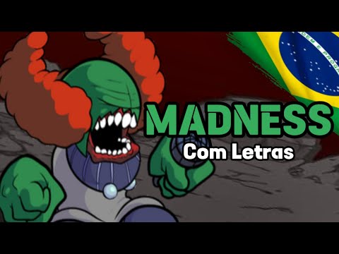 [FANSING] Madness com Letras (FNF Vs Tricky) Dublado PT-BR