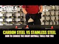 Stainless Steel Versus Carbon Steel Drywall Tools | Level5 Tools