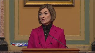 Gov. Reynolds delivers her 2025 Condition of the State speech