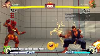 Concept USF4 Parry/Focus Button HP+HK