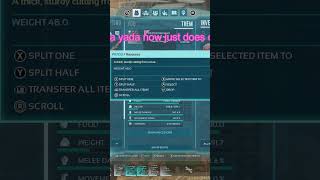 How to move inventory stack in ark ascended #shorts #xbox #gameplay #howto #youtubeshorts