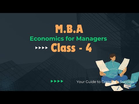 Economics for Managers Class - 4 - YouTube