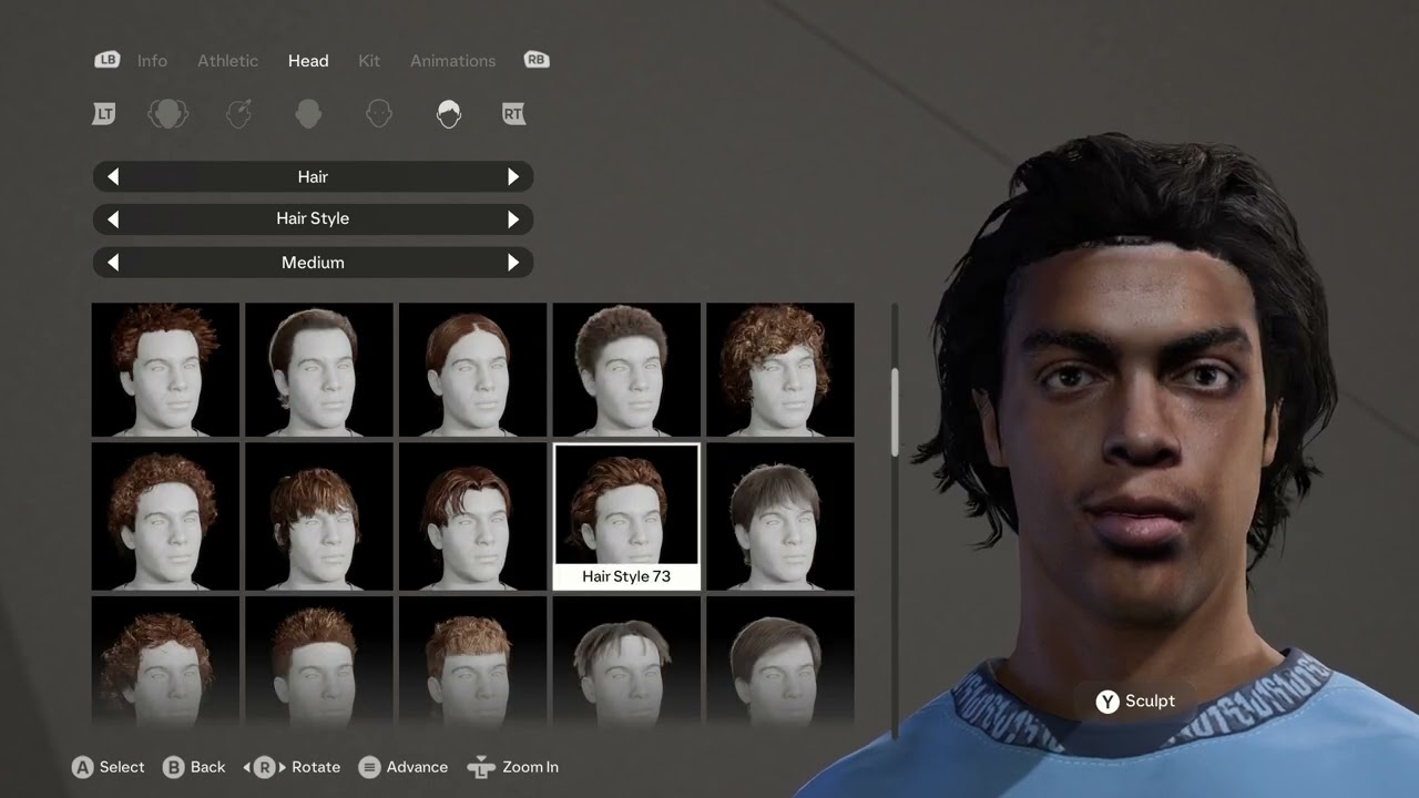 FC25 - Use Real Face Customizer Addon to change real face players hair (FIFER MOD)