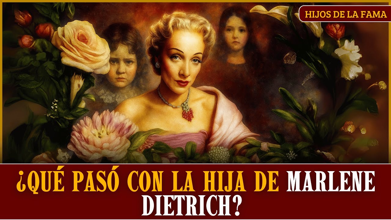 ¿Qué pasó con la hija de Marlene Dietrich?