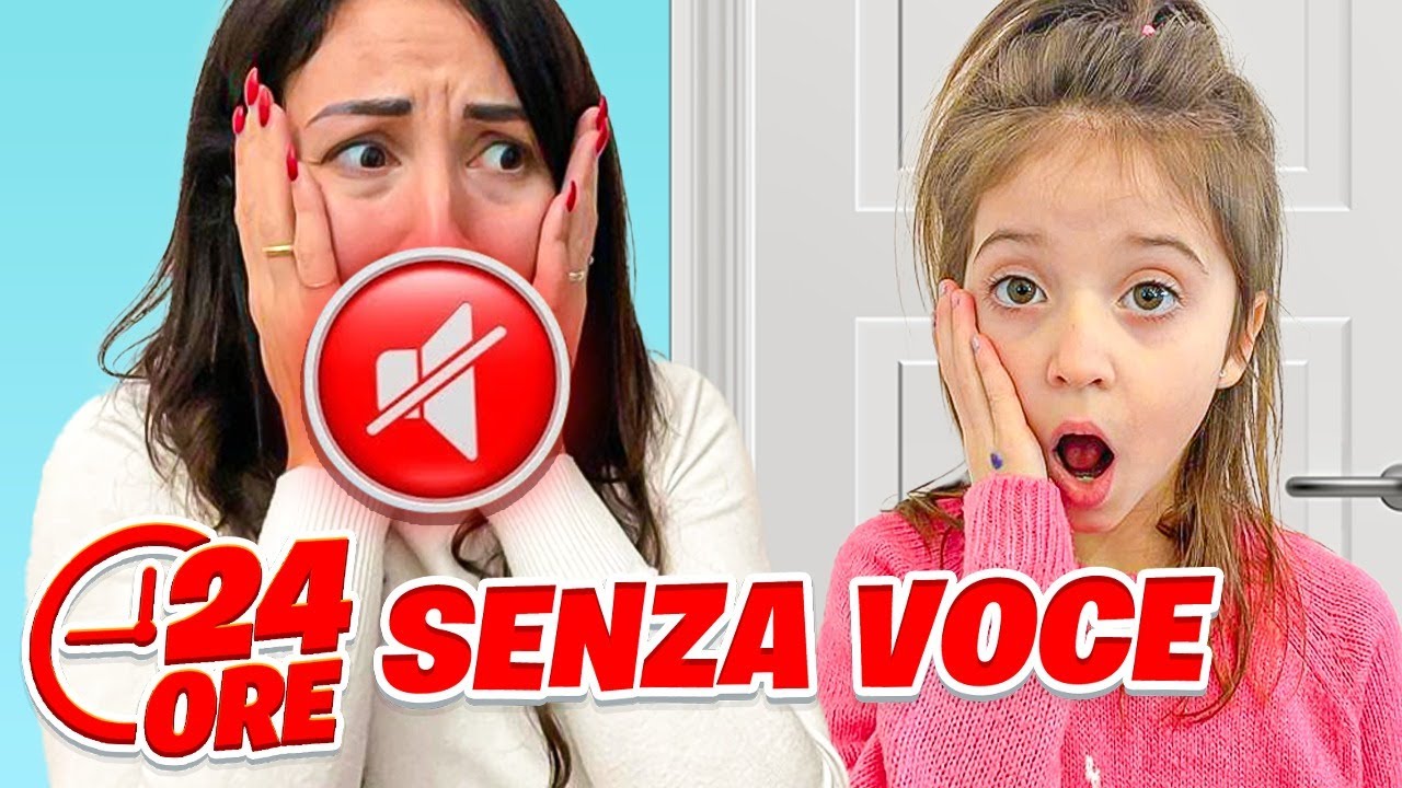 MAMMAGIULIA PERDE LA VOCE PER 24 ORE E FIGLIACHIARA SI PRENDE CURA DI LEI! #mammagiuliafigliachiara