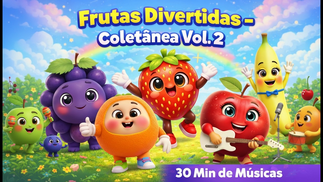 Frutas Divertidas – Coletânea Vol. 2 | Músicas Infantis para Crianças