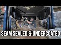 Sealing The Underside Of The Schroll 1932 Ford From Future Rust