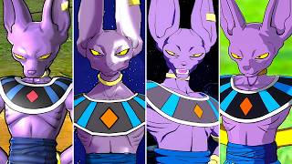 The Evolution Of Beerus In Dragon Ball Games 2013 - 2025