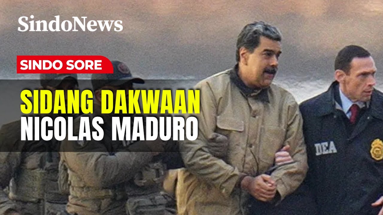 Maduro Jalani Sidang Perdana di Pengadilan New York, Amerika Serikat | Sindo Sore | 07/01