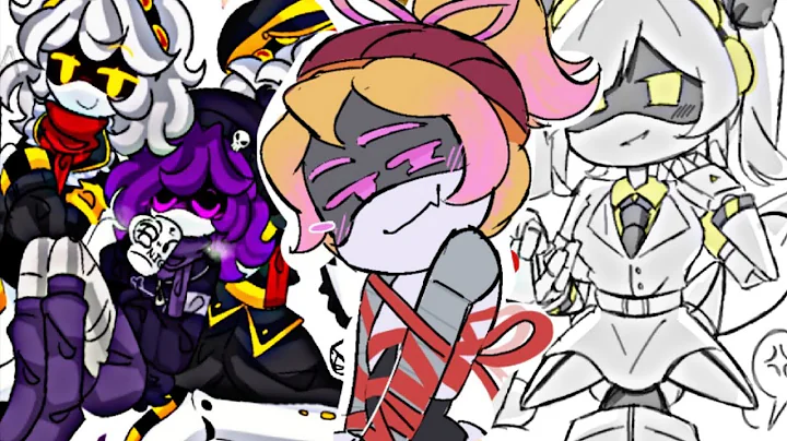 UZI x N want to talk to J about something interesting, but V is already with her. /MURDER DRONES/