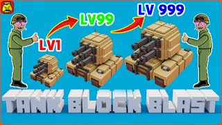 TANK BLOCK BLAST: Update Block Mammoth Tank| Clear Stage 34 To 37| Video Gameplay Part 8 screenshot 2