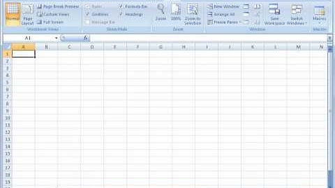 Excel 2007 Tutorial 20: Linking Worksheets