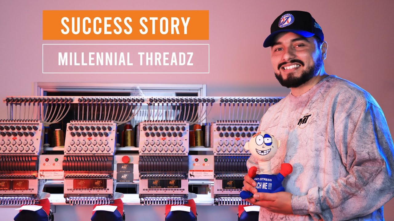 How Millennial Threadz Went from a MT-1501 Embroidery Machine to a Four-Head CHT2-1504