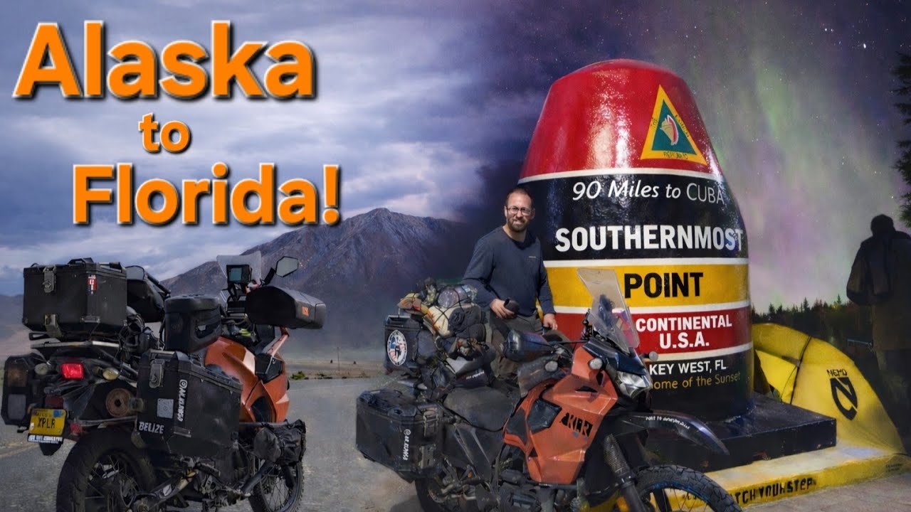 Alaska to Key West on a KLR650 — 8,200 Miles, Breakdowns, and Why I Ride