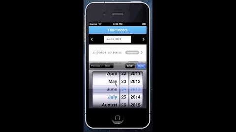 Timesheet Mobile App